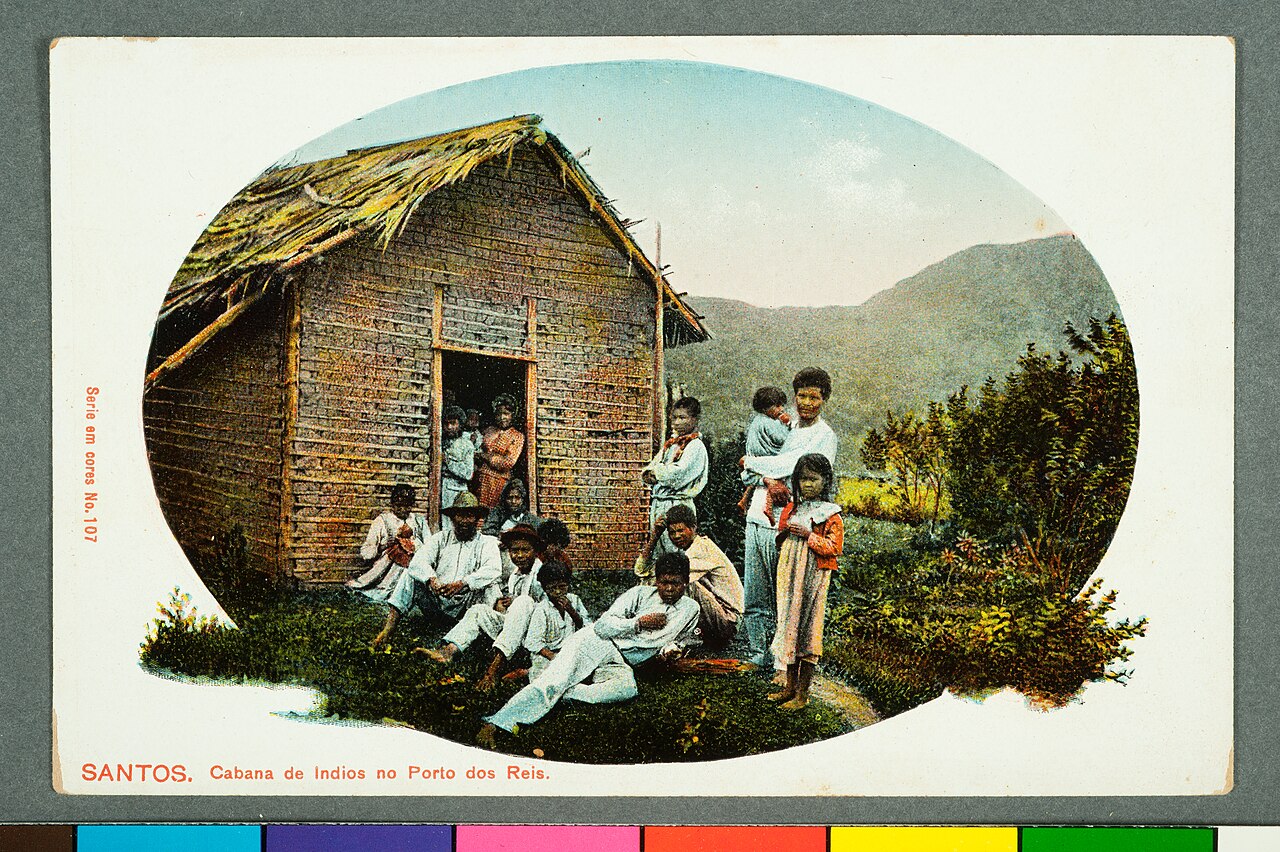 Onde fica Santos. Cabana de Indios no Porto dos Reis (1): localização, administração e dados do território