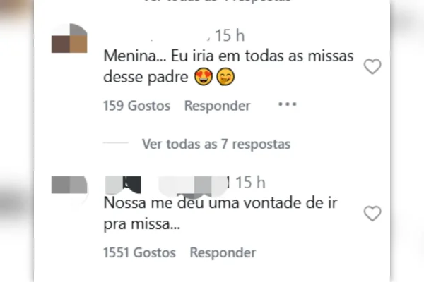 Padre viraliza em MG e paróquia fecha comentários após elogios: "Pequei"