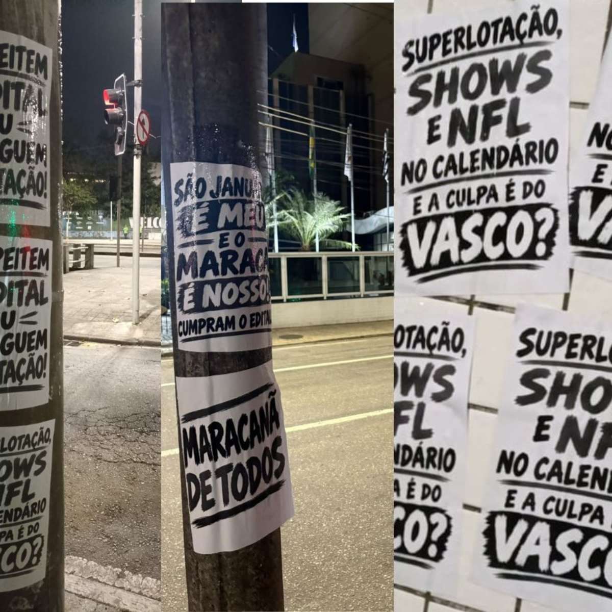 NFL no Maracanã amplia crise com o Vasco