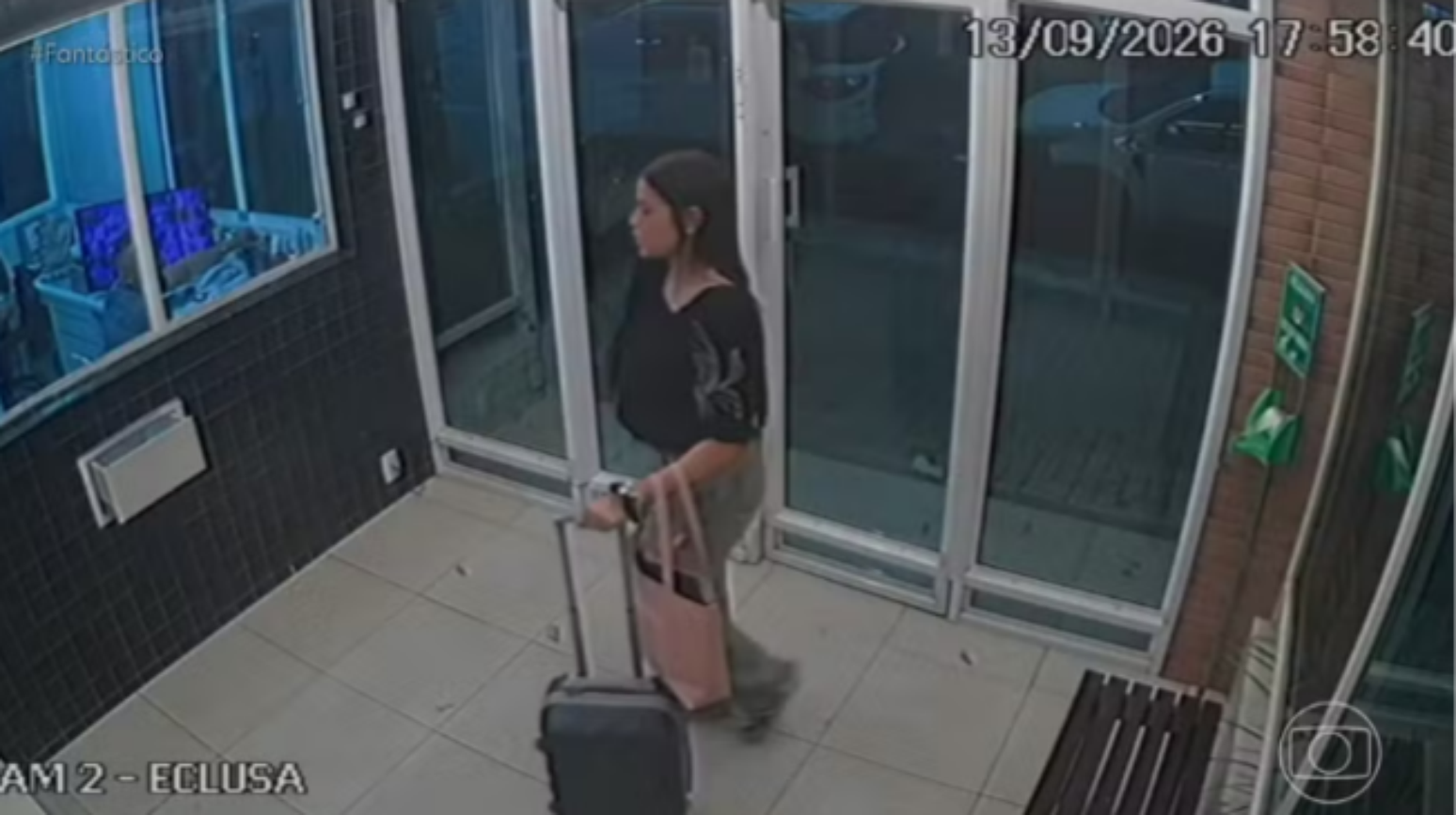 Isabelle Caracristi, de 22 anos, foi encontrada morta na área externa de um prédio de Fortaleza