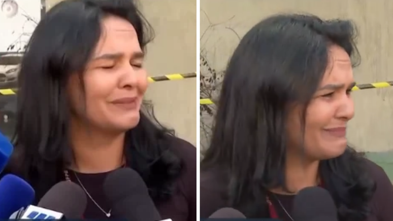 Professora chora após incêndio destruir prédio de pesquisas na UFPE; assista