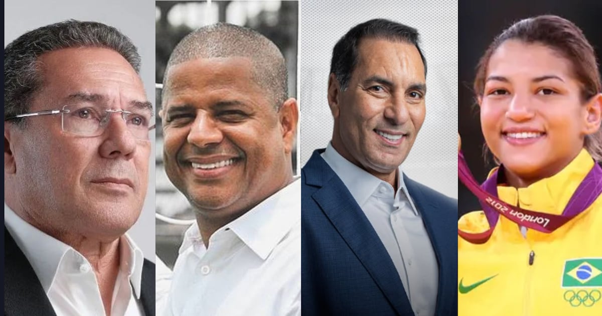 Luxemburgo, Marcelinho Carioca, Edmundo, Sarah Menezes e mais: veja os esportistas candidatos