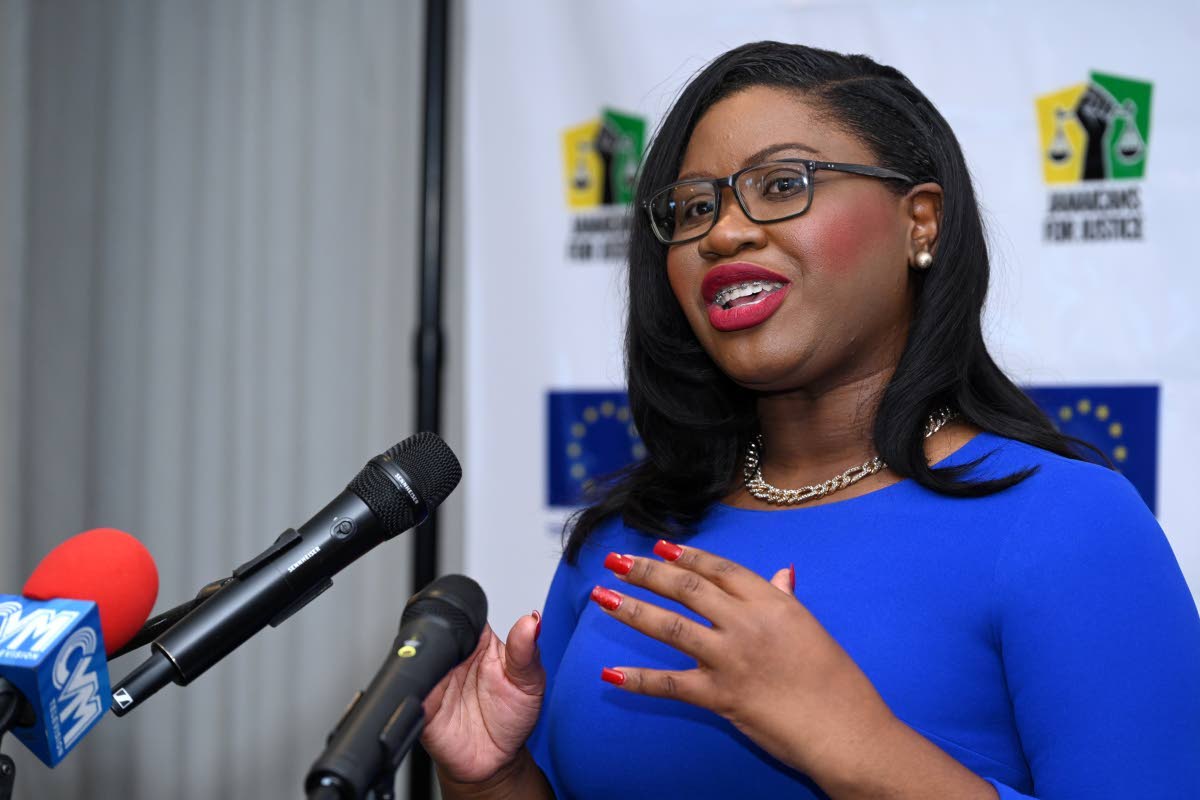 Mickel Jackson, executive director of Jamaicans for Justice.