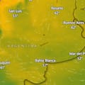 Hay alerta amarilla por tormentas y nevadas para este lunes 5 de octubre