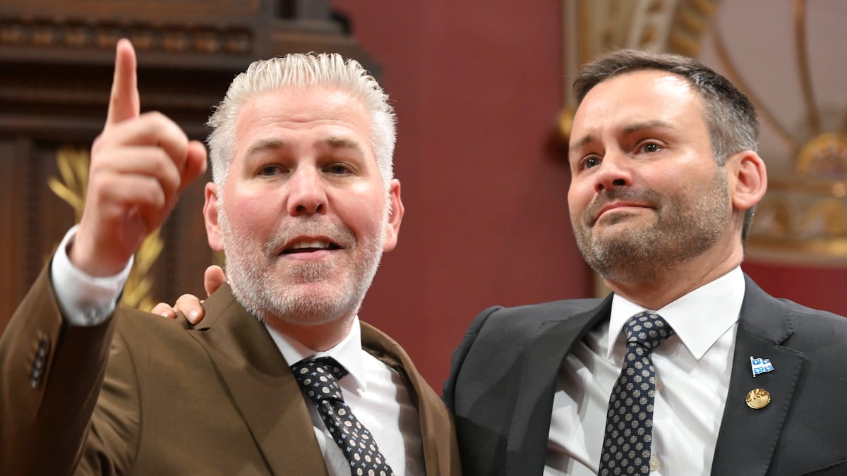 59 Parti Québécois members swear oath at provincial legislature