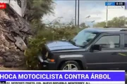 Cristo Morales, cinegrafista da Gamavisión, sofreu fraturas e permanece estável após o atropelamento