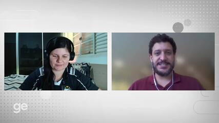 Nágila Luz fala sobre fatores que justificam melhora do Santos longe da Vila Belmiro
