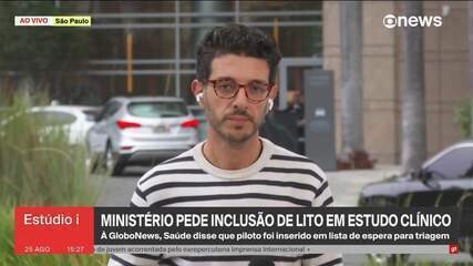 Lito Sousa: Ministério da Saúde pede inclusão de piloto em estudo clínico