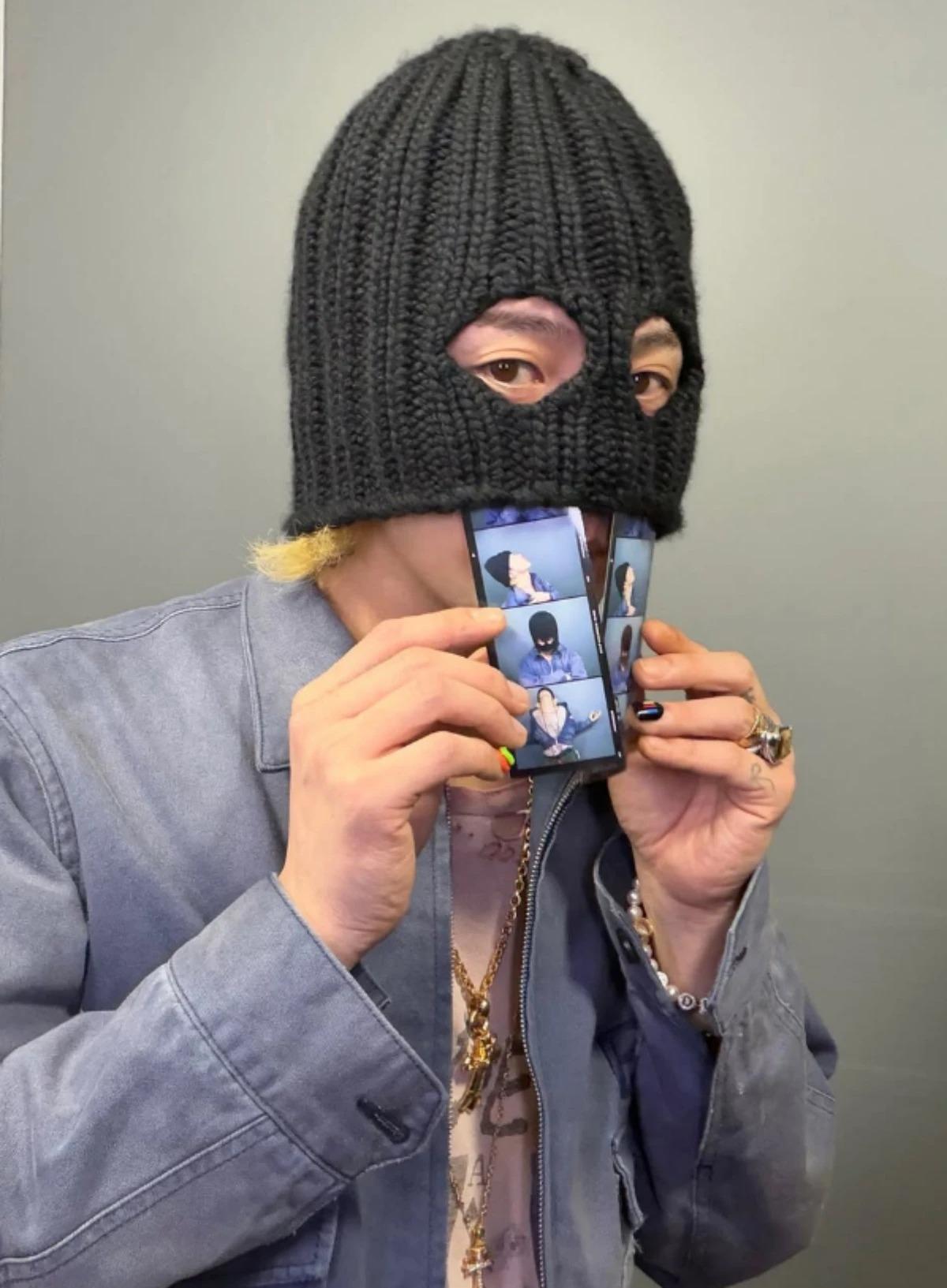 A última obsessão de G-Dragon? Uma balaclava