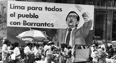 Elecciones municipales 2026: cómo era la invasión de paneles políticos en Lima en los años 80 |FOTOS