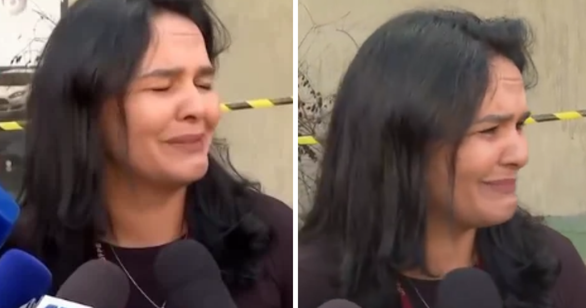 Professora chora após incêndio destruir prédio de pesquisas na UFPE; assista