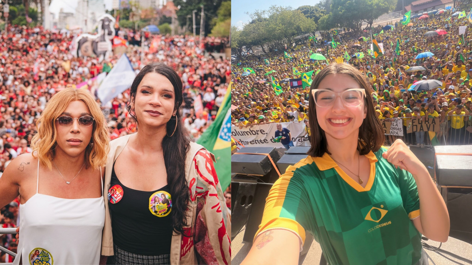Sofia Favero (Psol) aciona Ministério Público contra Eduarda Campopiano (PL) por suposta transfobia contra Erika Hilton (Psol)