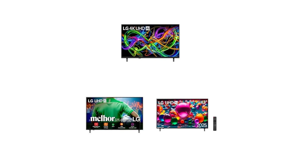 Quer uma tela maior e mais imagem? Veja Smart TVs 4K em promoção na Amazon